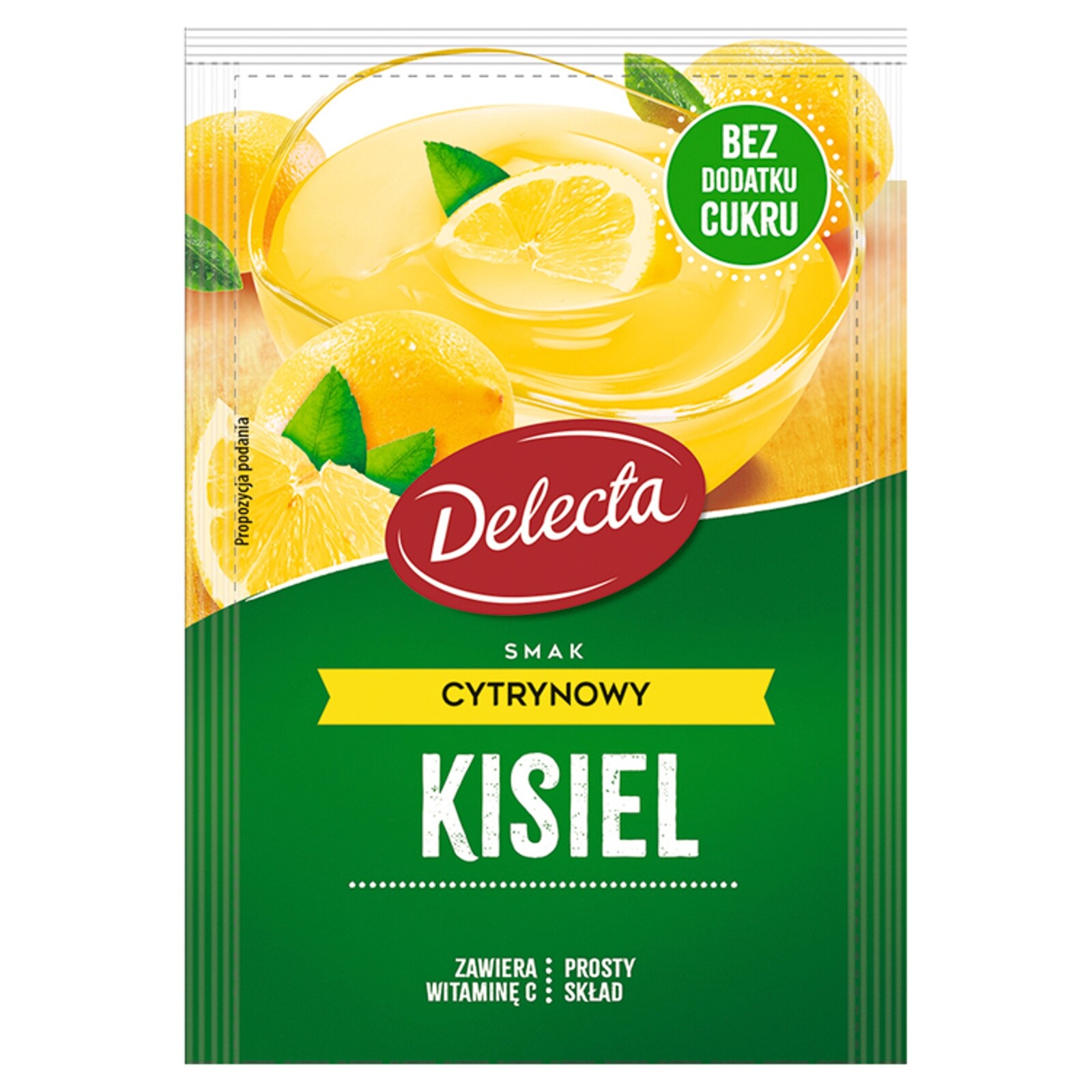 33X Delecta Kysel Citronová Příchuť – 38 G