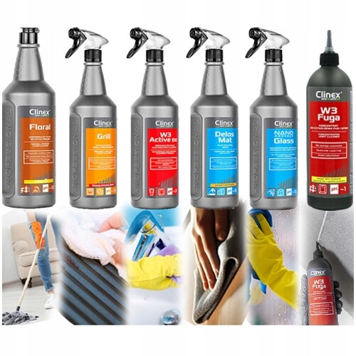 Clinex Grill Kuchyně Podlahy Koupelna Fuga Okna 6v1 Univerzální Set Dům