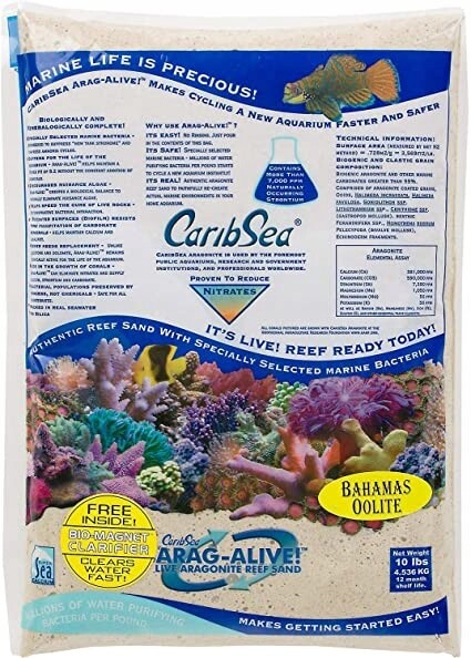 CaribSea Aragalive Bahamas Oolite 9,07 Kg