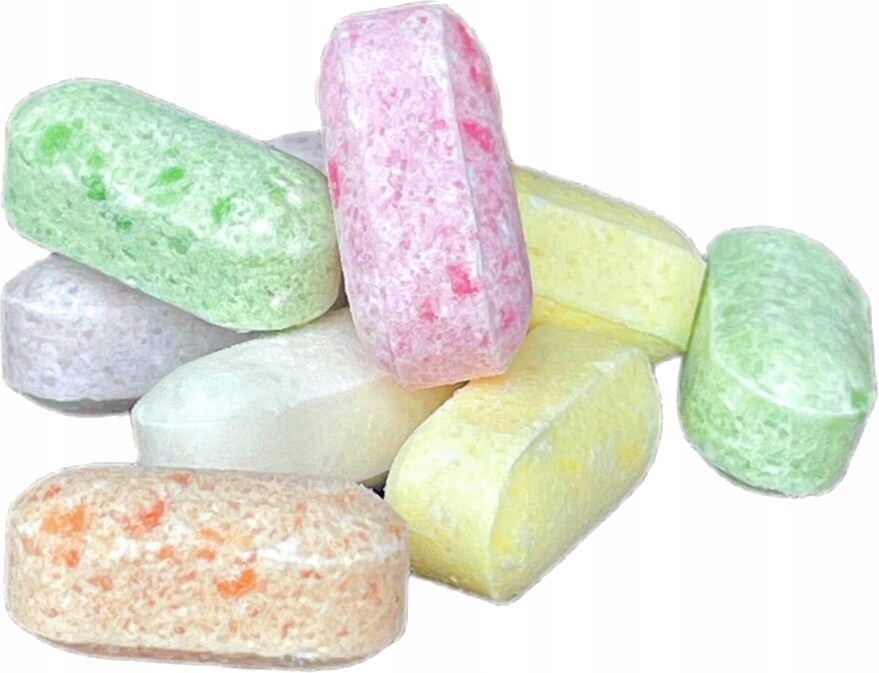 Vícechuťové pastilky Pudrové fazole Srdíčka Kbelík 4000 g