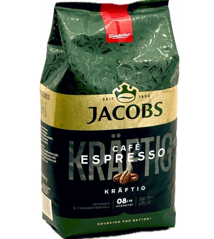 Káva zrnková Arabica Jacobs Espresso 1100 g