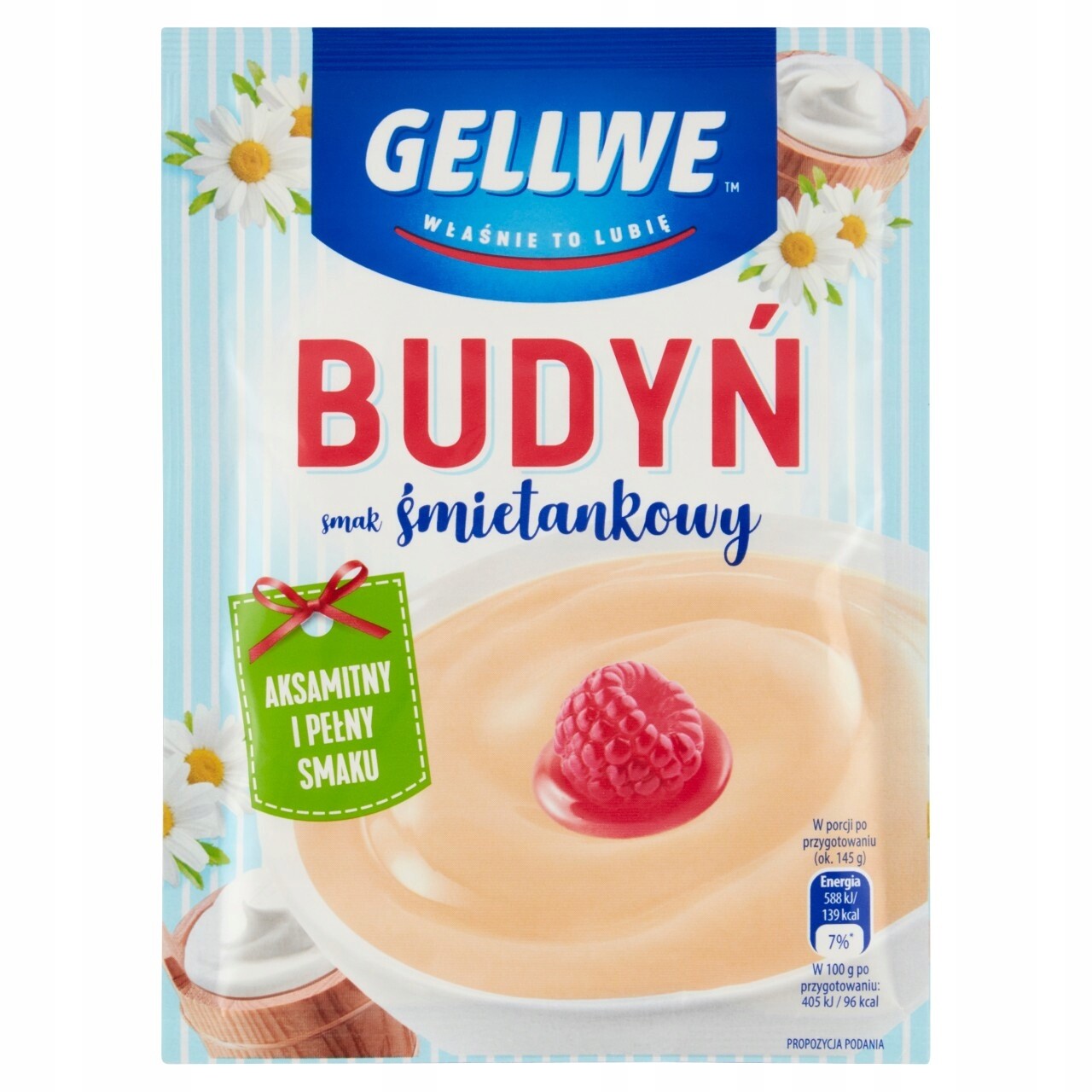 33x Gellwe Puding smetanová příchuť 40 g