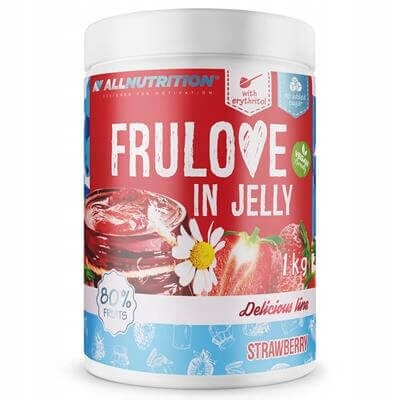 Frulove In Jelly Strawberry 1KG Jahodový Džem Bez Cukru Fruželina Ovoce