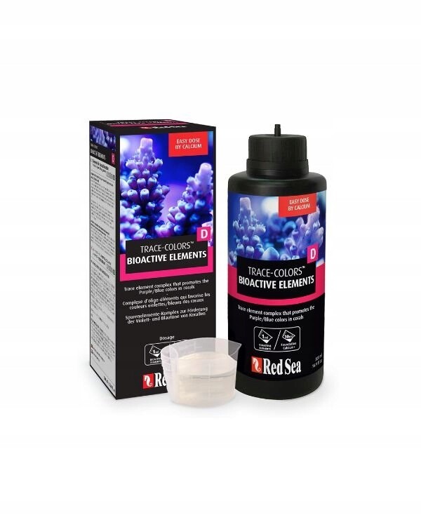 Red Sea Trace Colors D Bioactive Elements 500 ml bioaktivní prvky