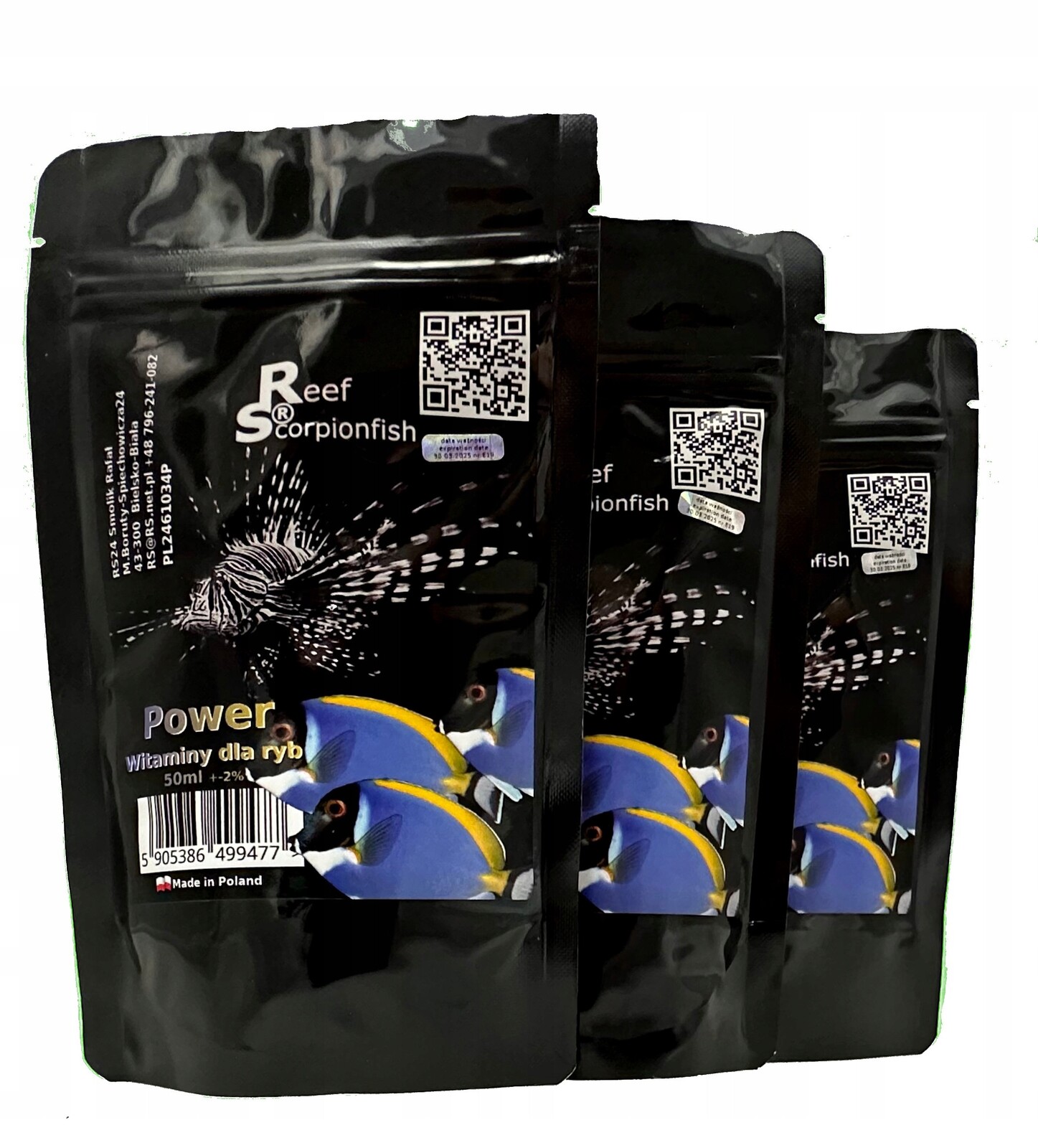 Reef Scorpionfish Power 50 ml vitamíny a aminokyseliny pro mořské ryby