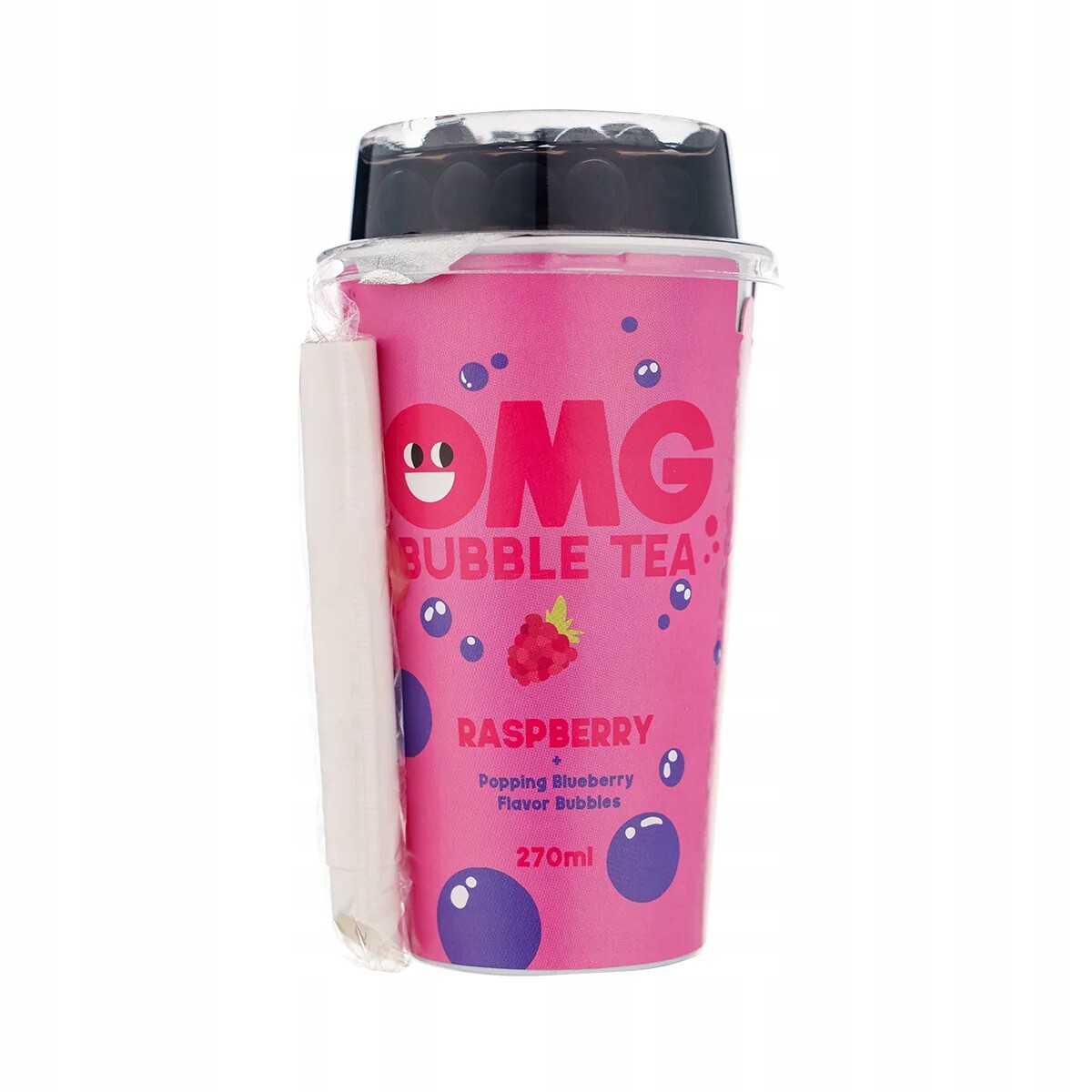 Omg Bubble Tea Raspberry&bluberry 270 ml/10