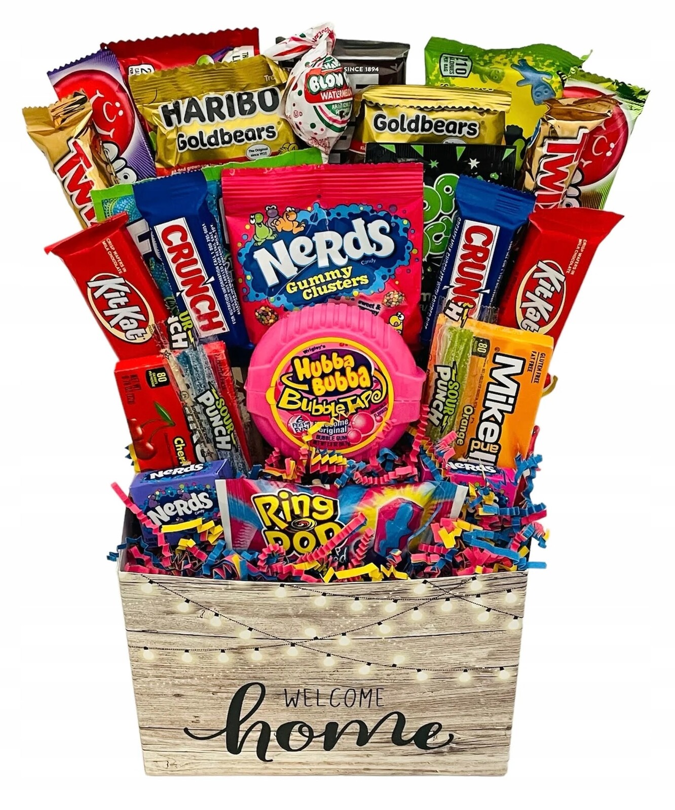 Set sladkostí z Celého Světa sušenky želé bonbony nápoje tyčinky chipsy 20 ks