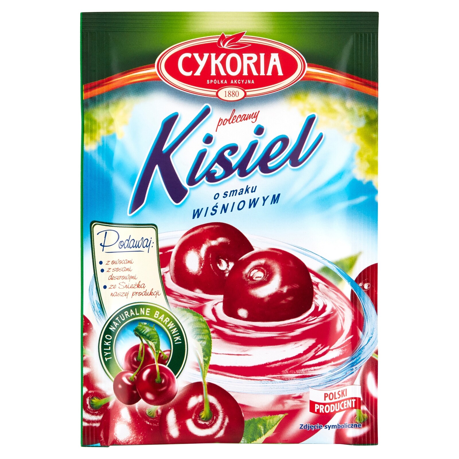 33 x Kysel s třešňovou příchutí Cykoria 40 g