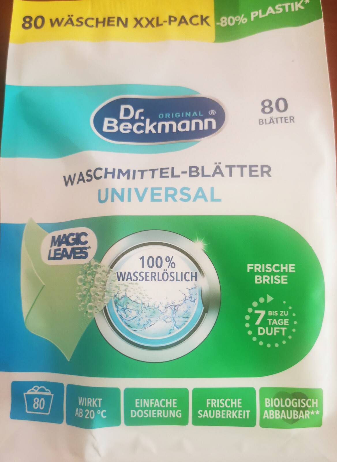 Dr. Beckmann Univerzální Prací Ubrousky 80 Ks Dovoz z Rakouska.