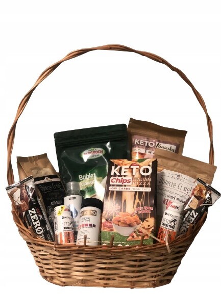 Keto Dárkový koš dárek pro Ketogenika