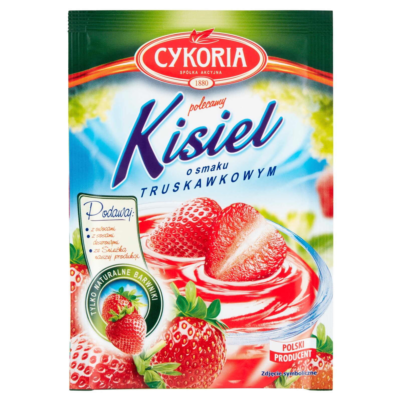 33 x Kysel s jahodovou příchutí Cykoria 40 g