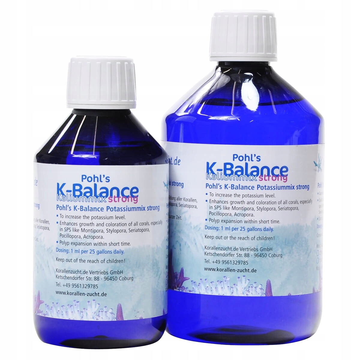 Korallen Zucht Pohl's K Balance Strong 250ml
