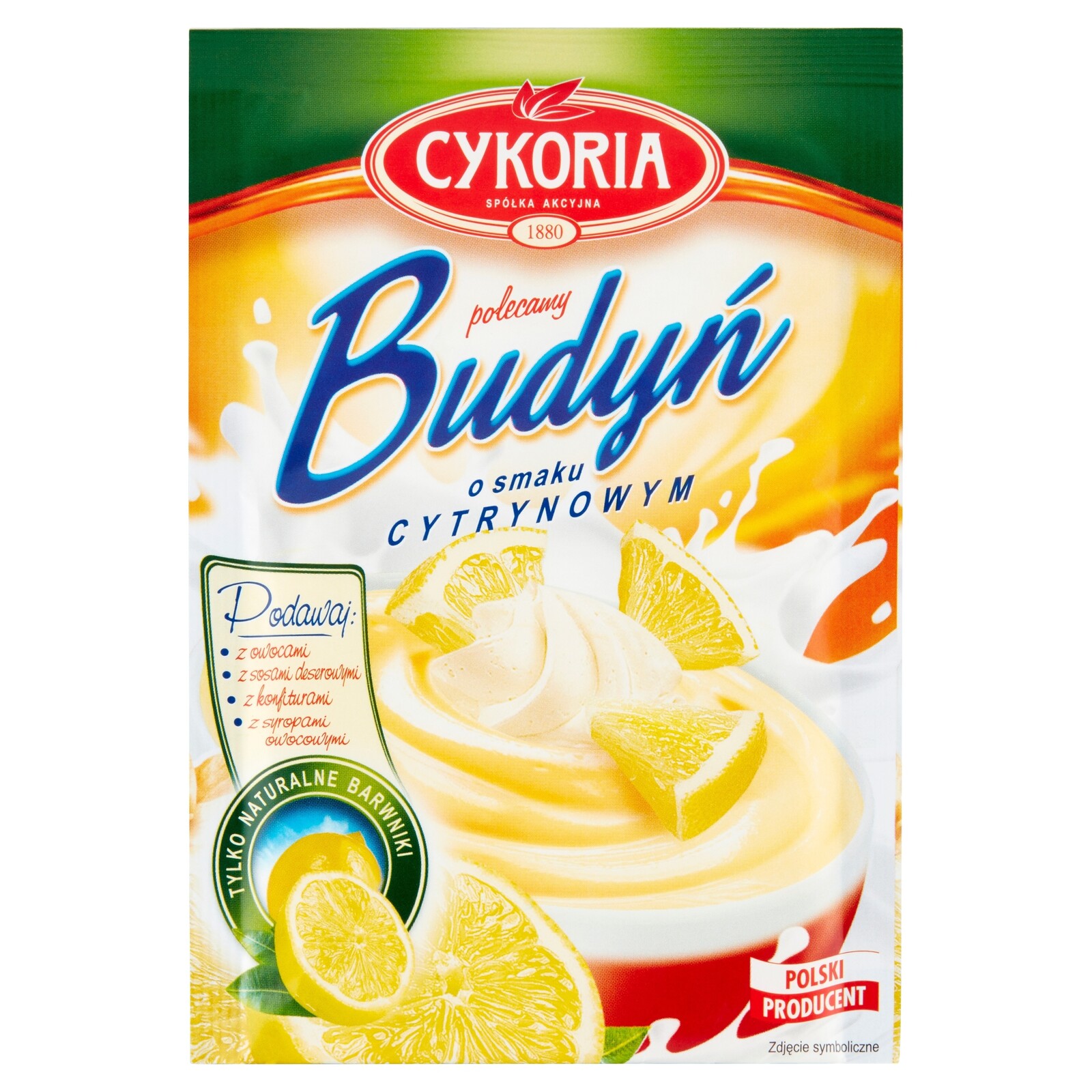 33 x Puding bez cukru s citronovou příchutí Cykoria 40 g