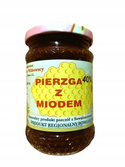 Přírodní Med s peřím 40% 400 g odolnost
