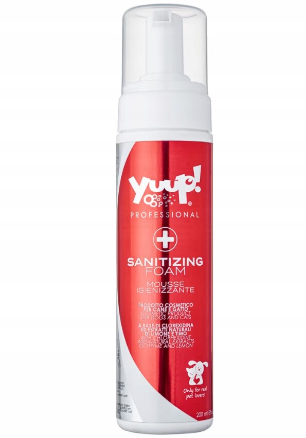 Dezinfekční pěna Yuup! 200 ml – bez oplachování, na odřeniny a rány