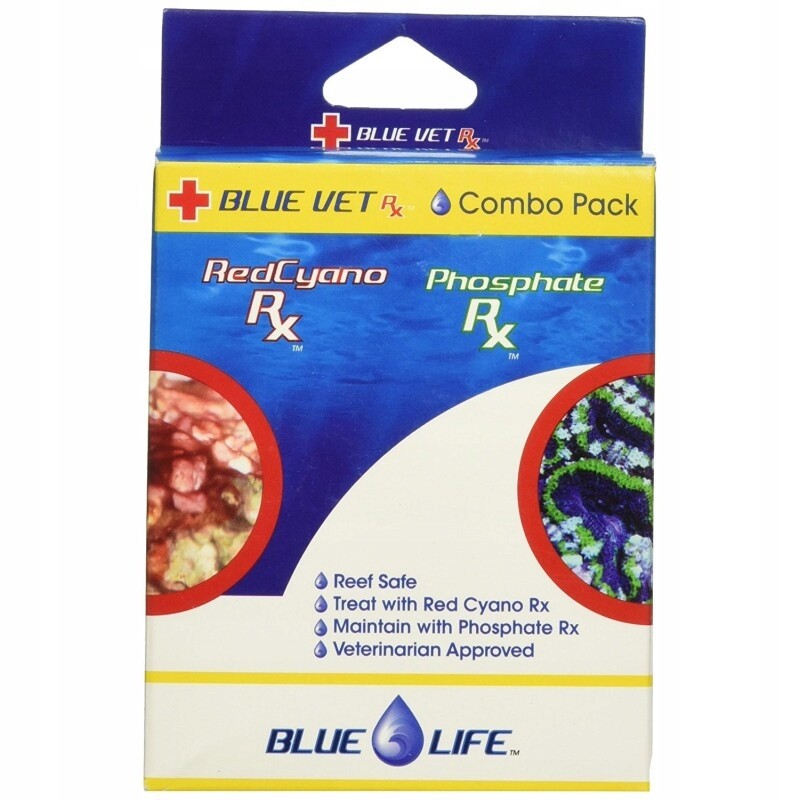 Blue Life Red Cyano Rx a fosfát Rx