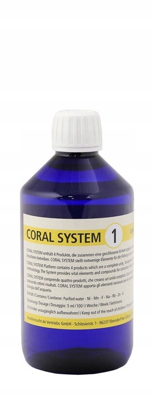 Korallen-Zucht Coral System Omalovánky 1 500 ml