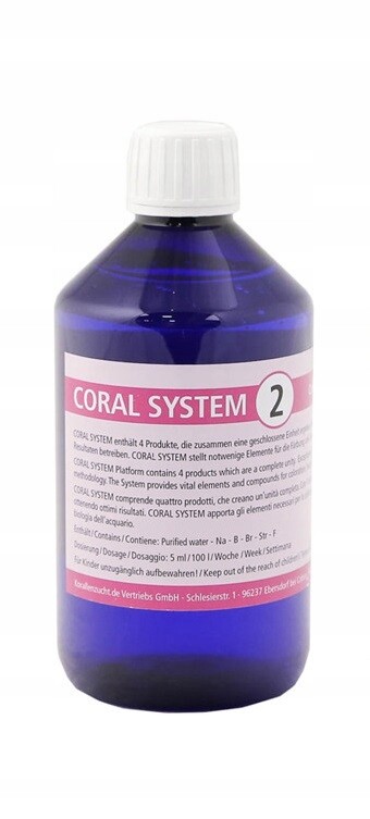 Korallen-Zucht Coral System Omalovánky 2 500 ml