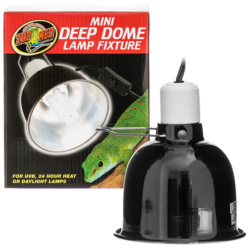 Stínidlo Zoomed Stínidlo Deep Dome 14 cm hluboká Uvb lampa 100 W