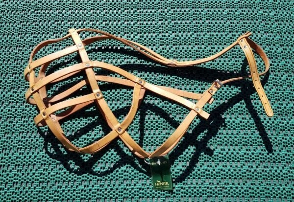 Kožený náhubek Hunter XL