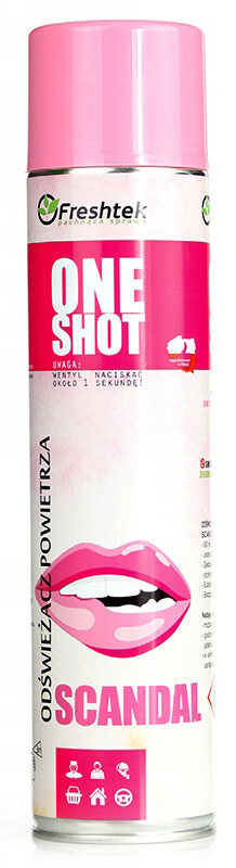 Freshtek One Shot Neutralizátor pachů Scandal 600 ML