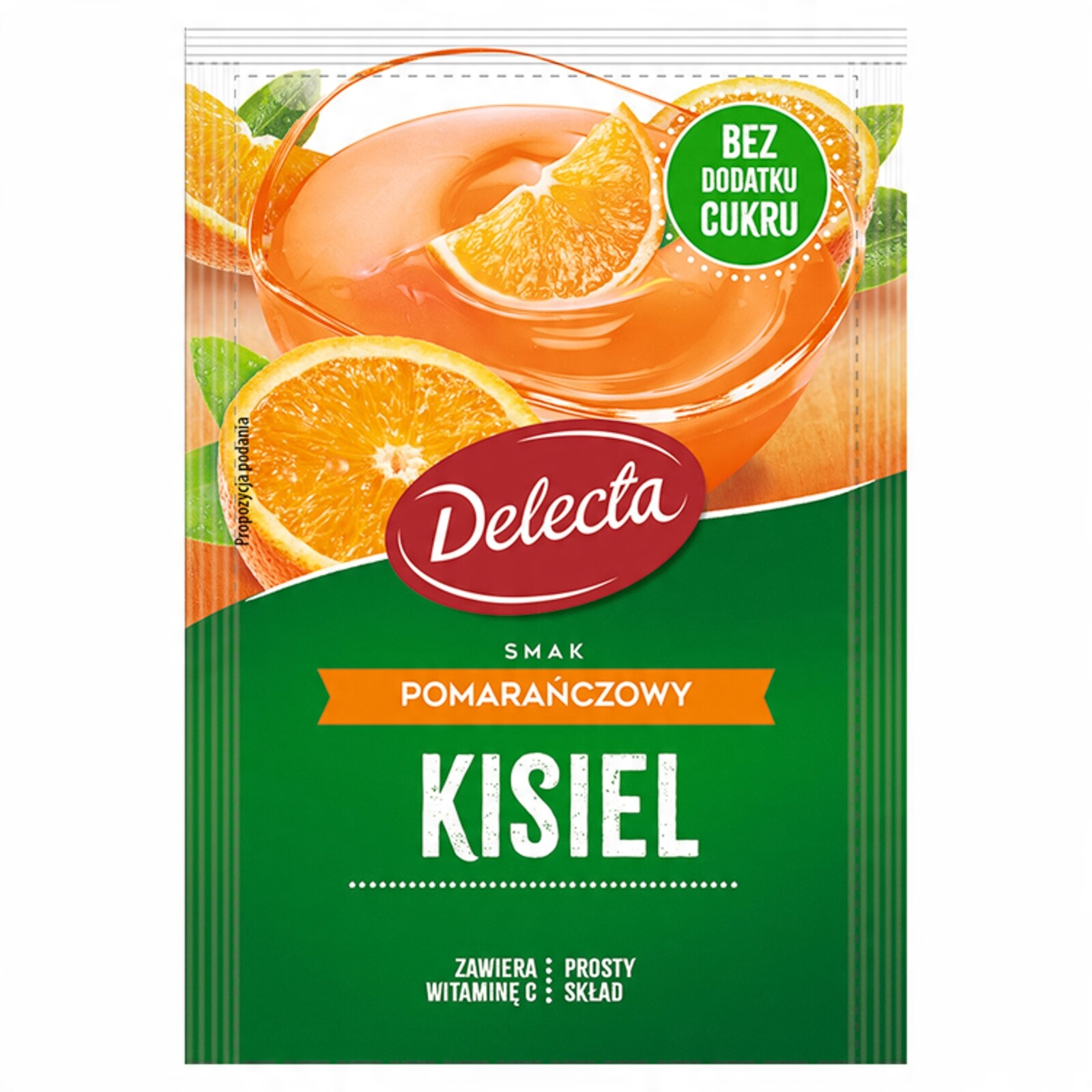 33X Delecta Kysel – Pomerančová Příchuť – 38 G