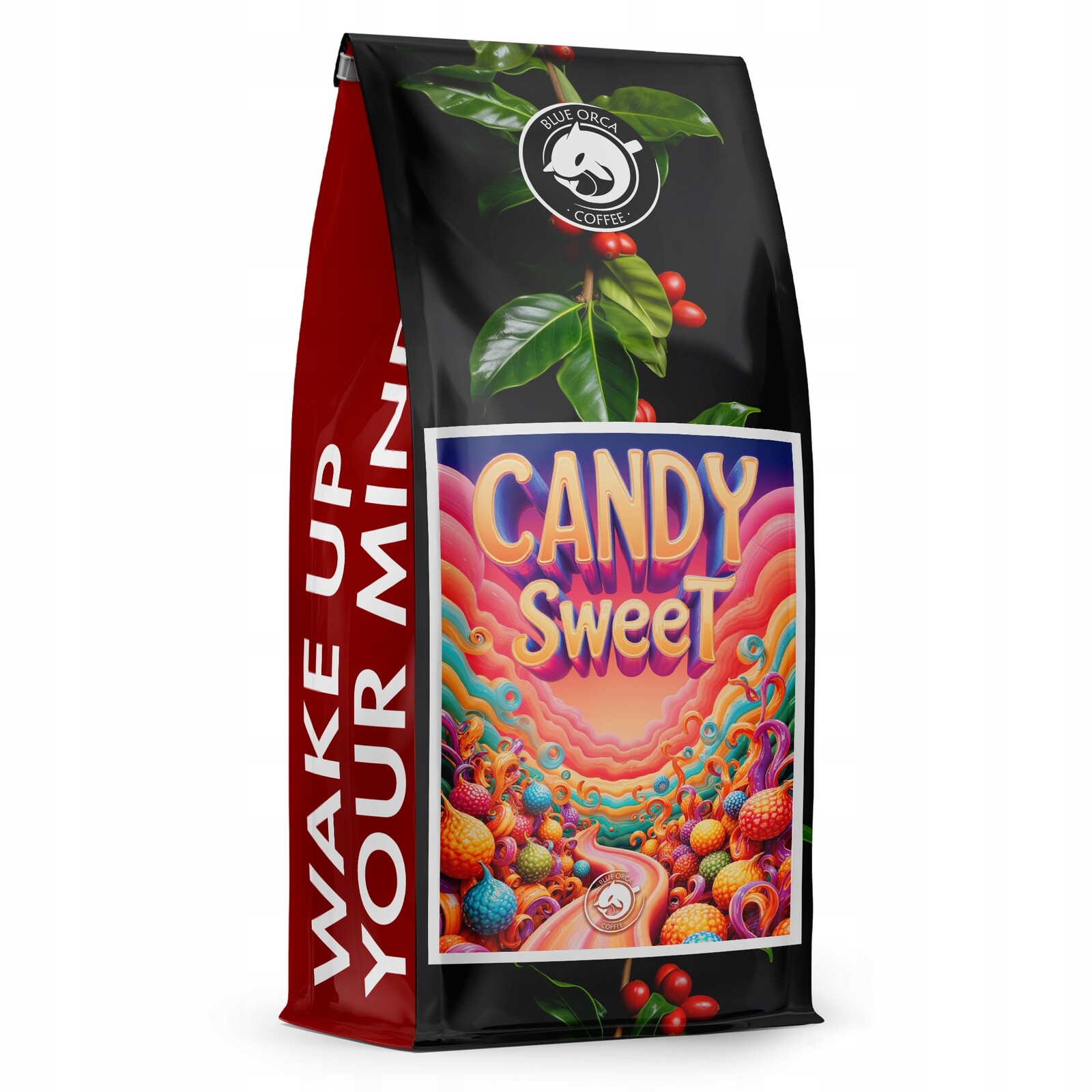 Káva zrnková 1 kg Candy Sweet Limited Edition Čerstvě pražená Blue Orca