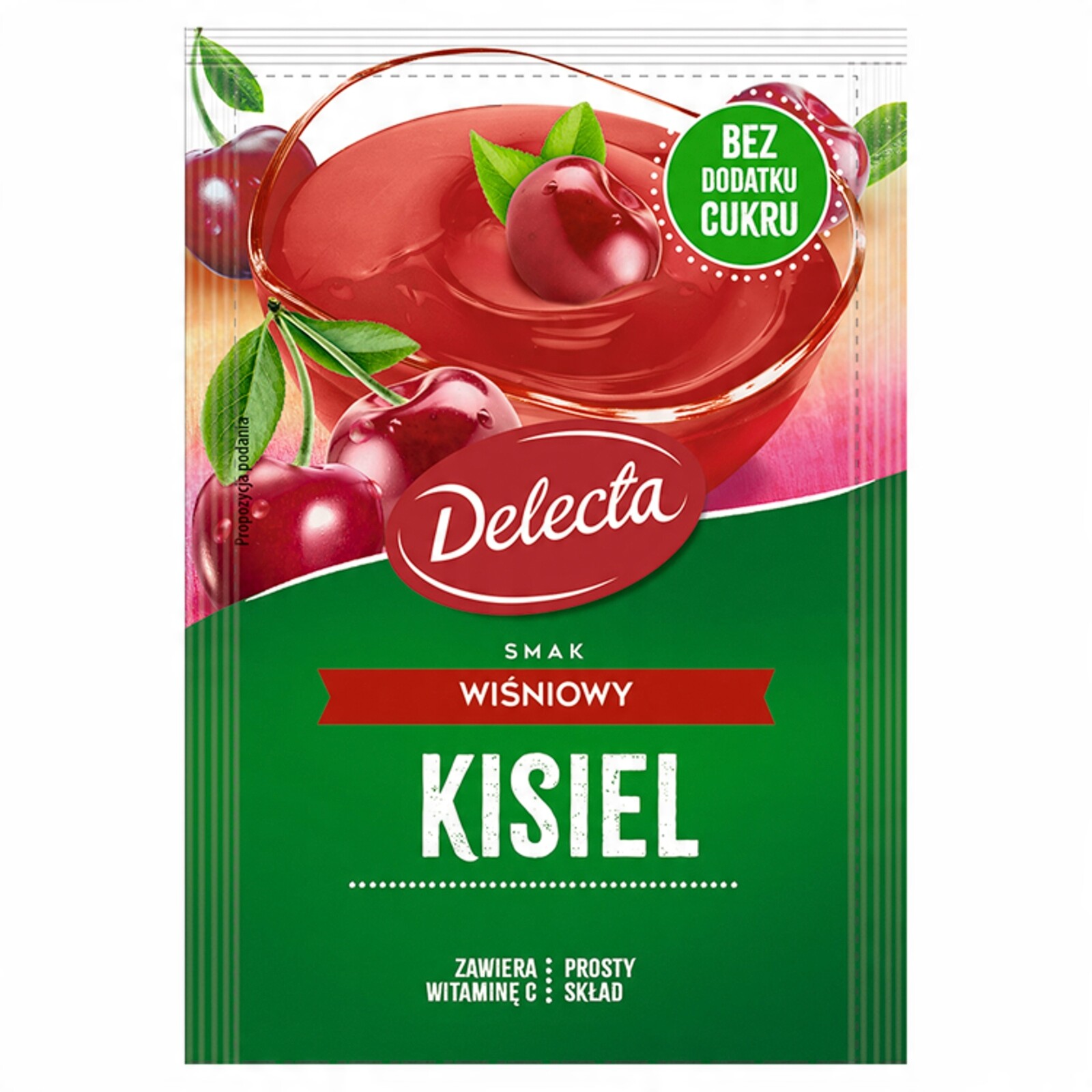 33X Kysel tradiční Delecta třešňový 38 g