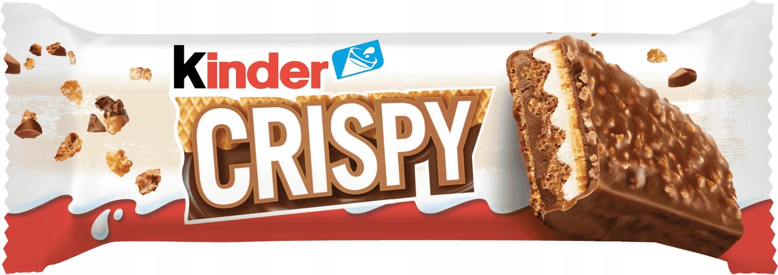 Ferrero Kinder Crispy Wafel s ořechovou náplní Čokoláda 34 g 14 ks