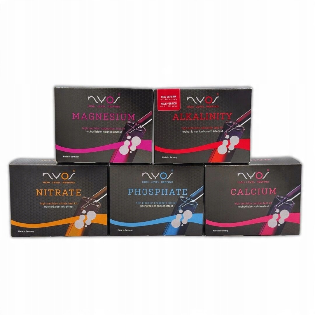 Sada testů pro mořské akvárium Nyos