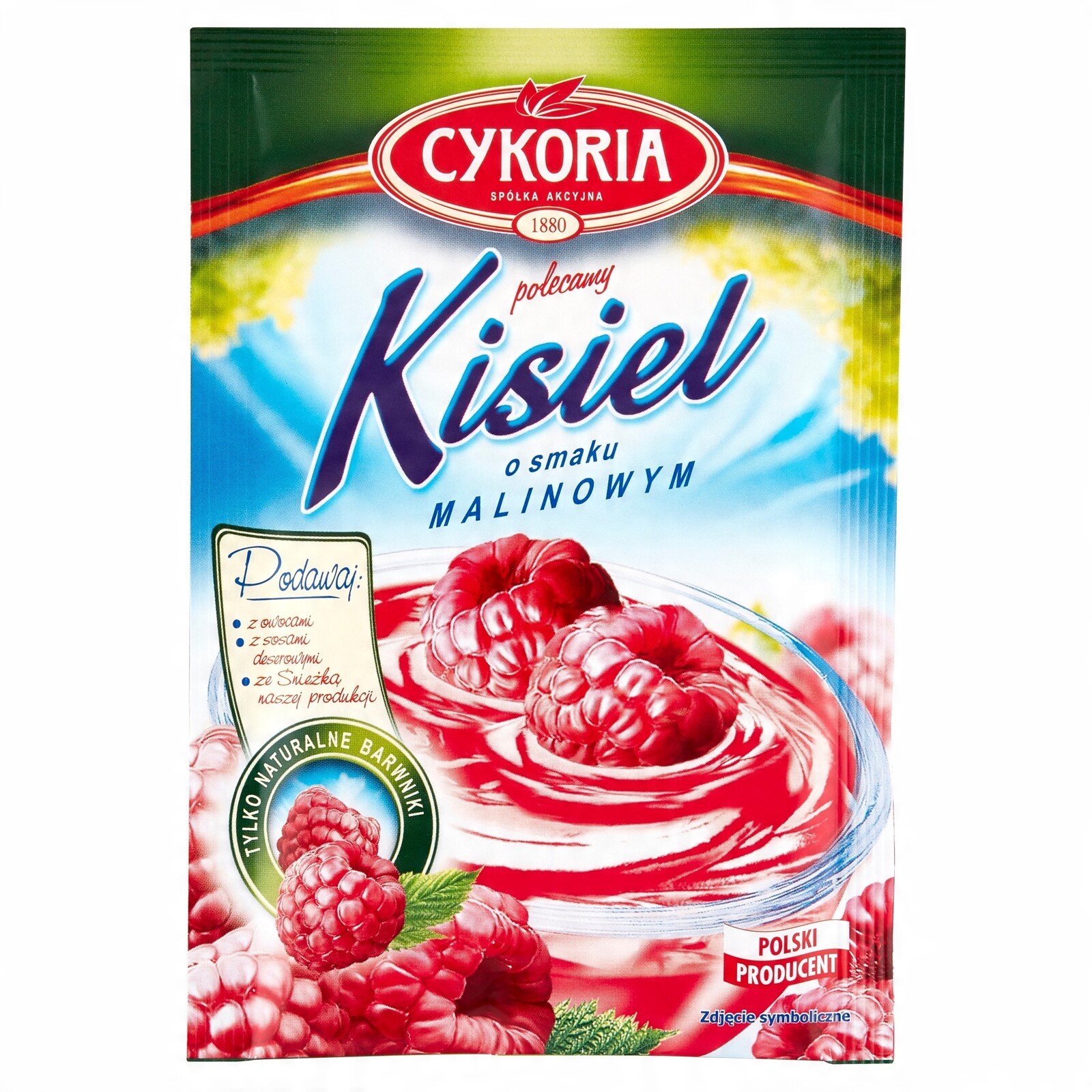 33 x Kysel s malinovou příchutí Cykoria 40 g