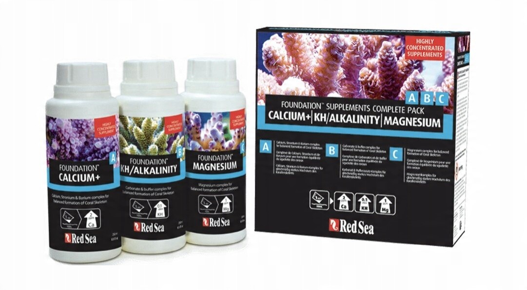 Red Sea Foundation A+b+c 3 x 250 ml startovací balíček