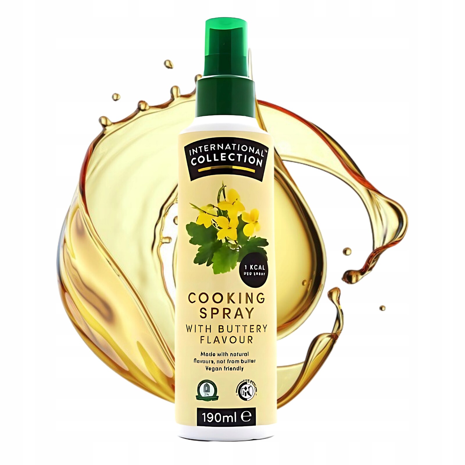 Řepkový Olej S Vůní Másla Ve Spreji Pro Smažení Vaření Keto Fit