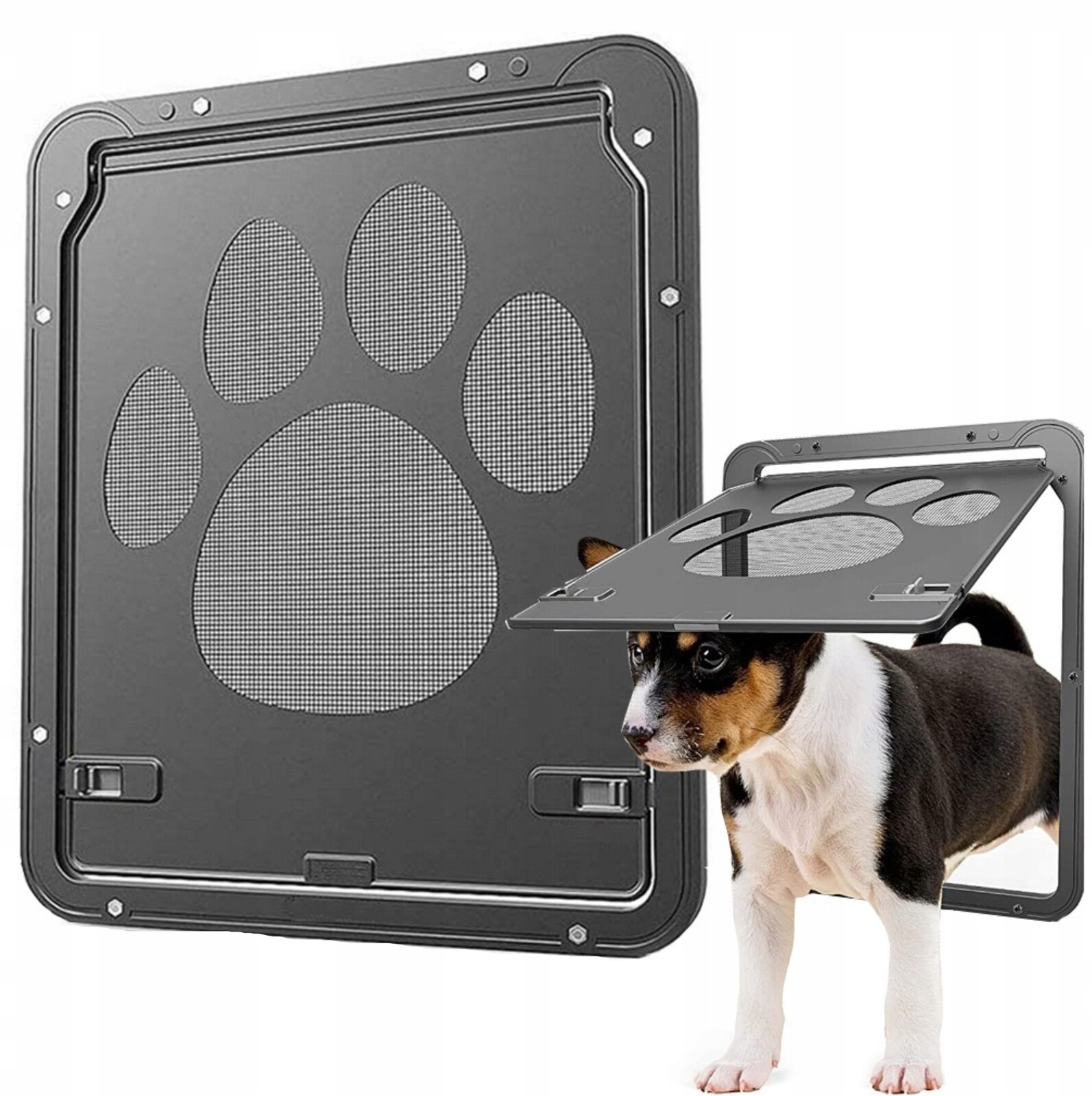 Branka Klapka Tunel Na Dveře Moskytiéry Kyvné Dveře Pro Psy A Kočky