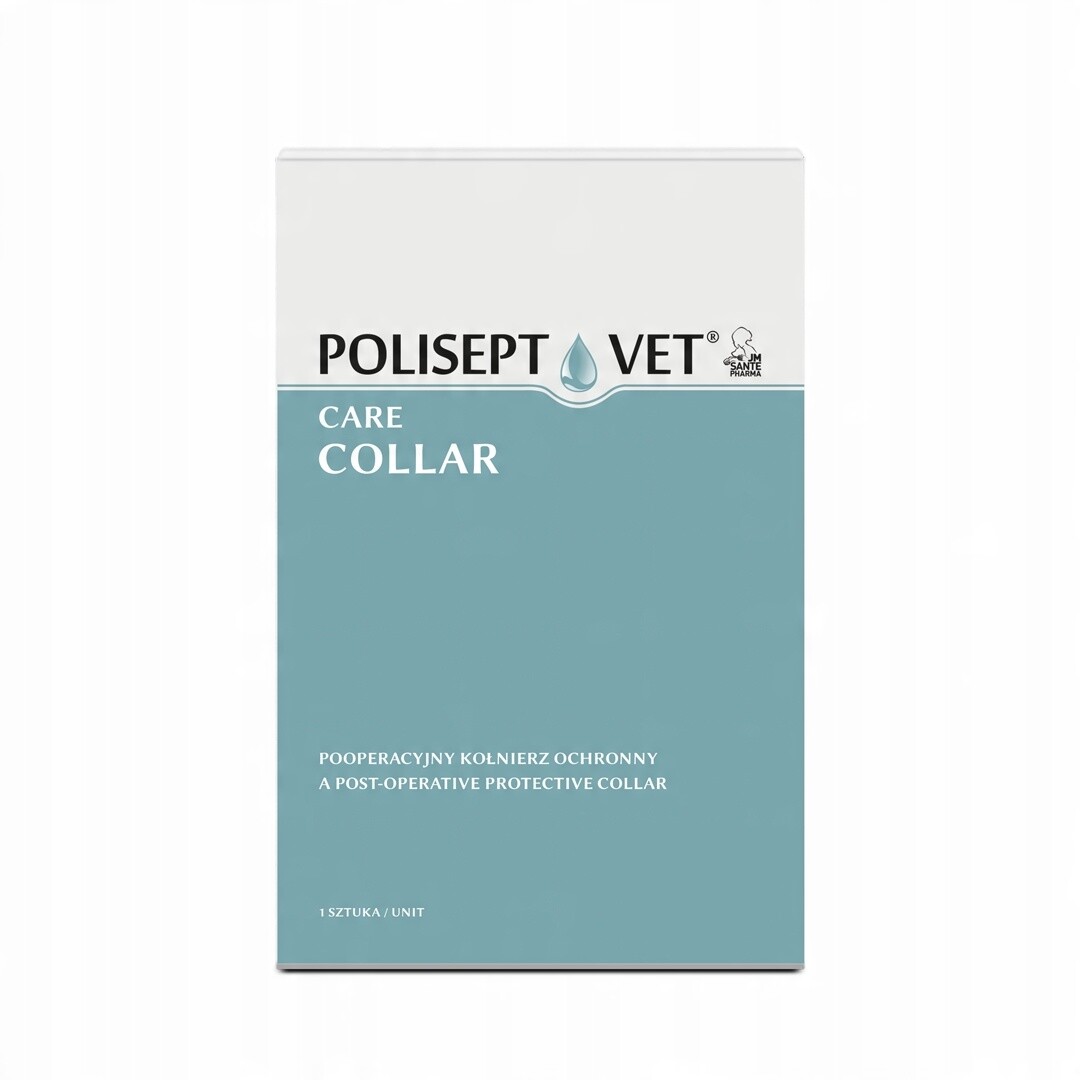 Polisept Vet Care Collar – Pooperační límec pro psa a kočku S