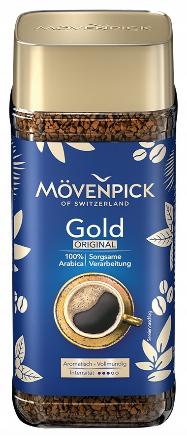 2x Káva káva Movenpick Gold Original 200 g