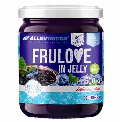Allnutrition Frulove In Jelly Blueberry 500G Džem Bez Cukru Fruželina Fit