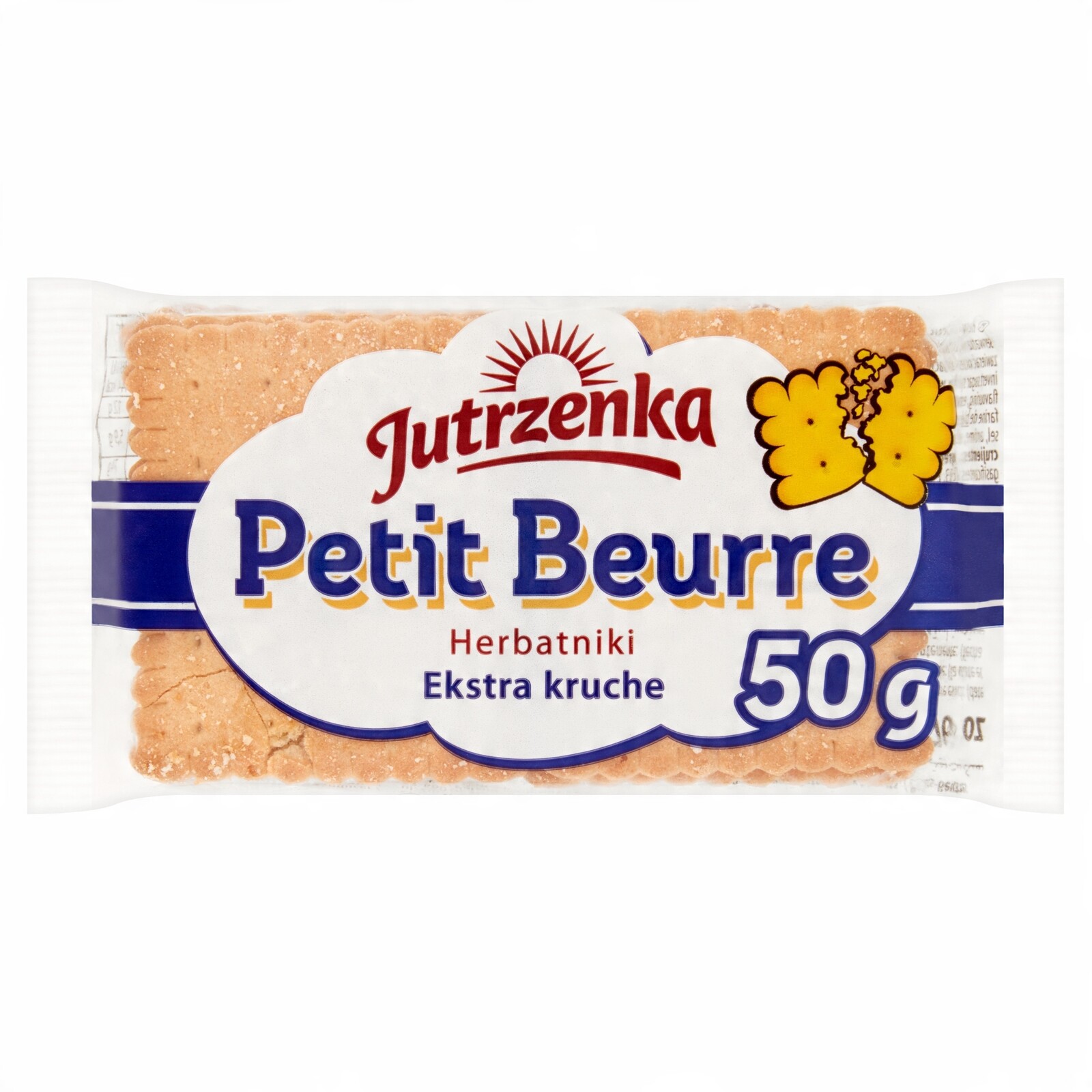 33X Jutrzenka Petit Beurre Sušenky extra křehké 50 g