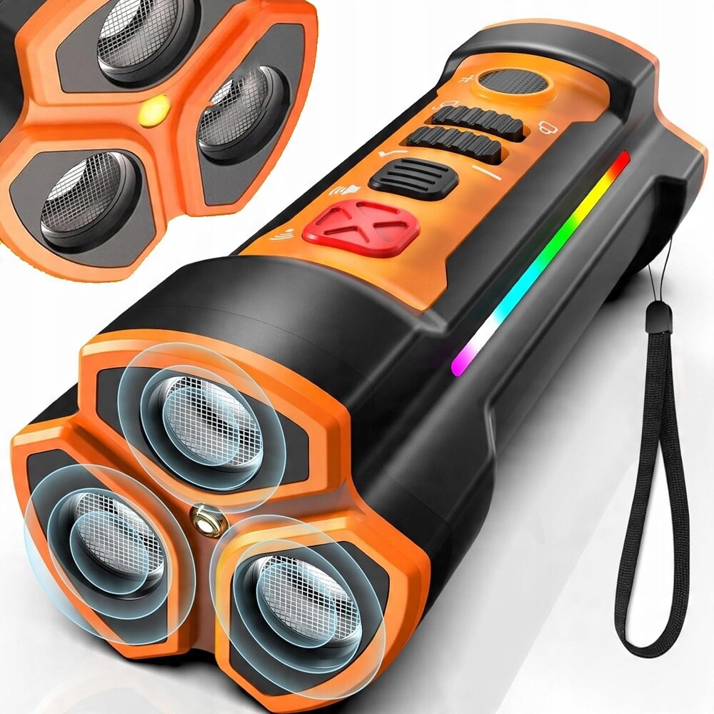 Protištěkací zařízení s Led svítilnou Ultrazvukový odpuzovač psů