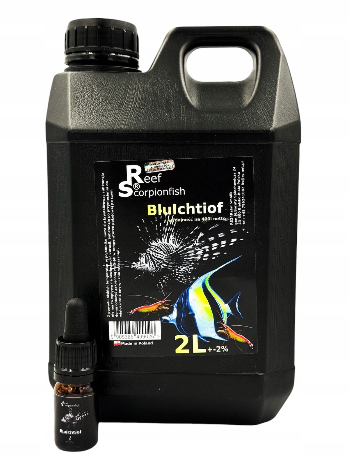 Reef Scorpionfish Bluichtiof 2 l přípravek na neštovice v mořském akváriu