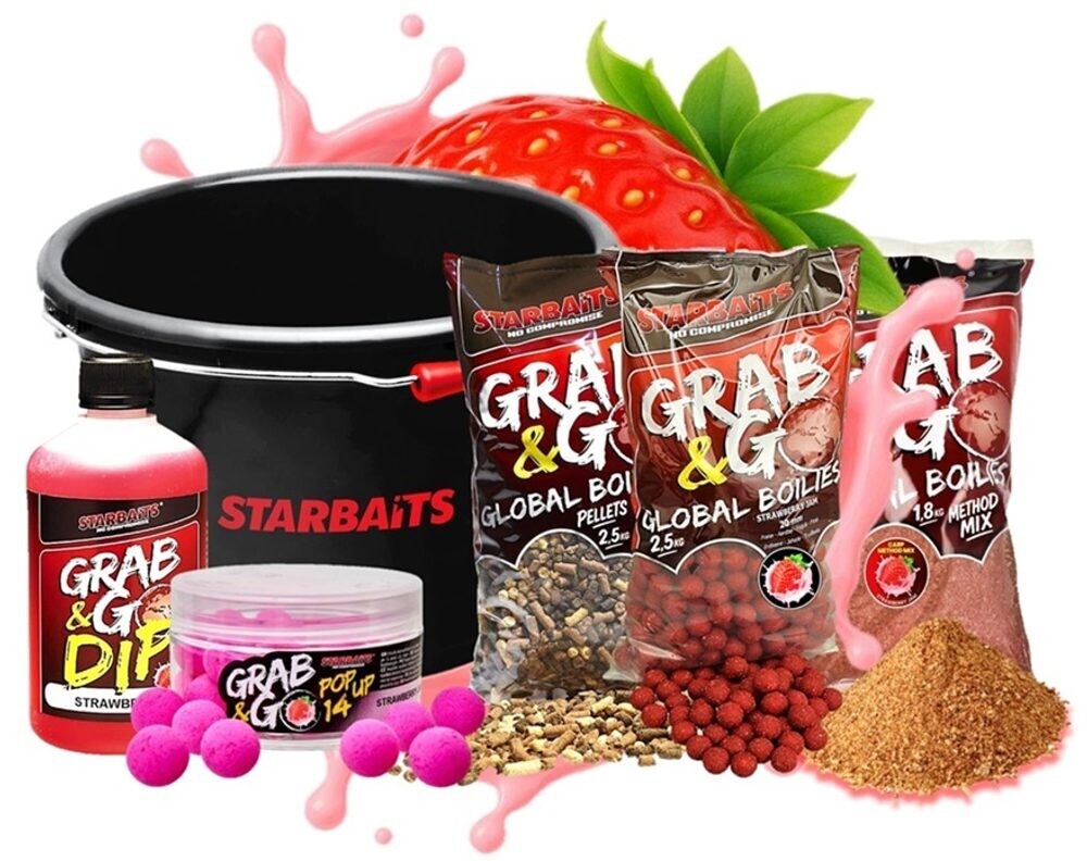 Starbaits Akční kbelík Global Strawberry Jam