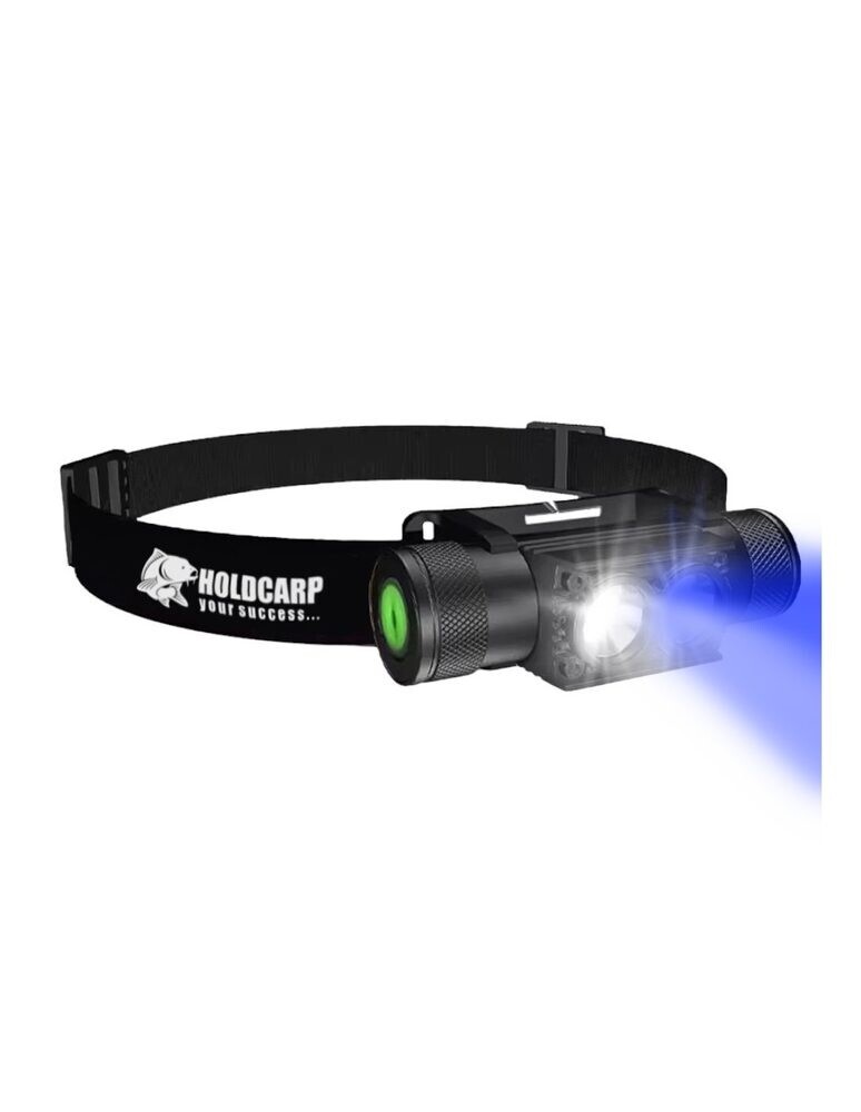 Holdcarp Čelovka SuperBright UV/WHITE 3350mAh Headlamp