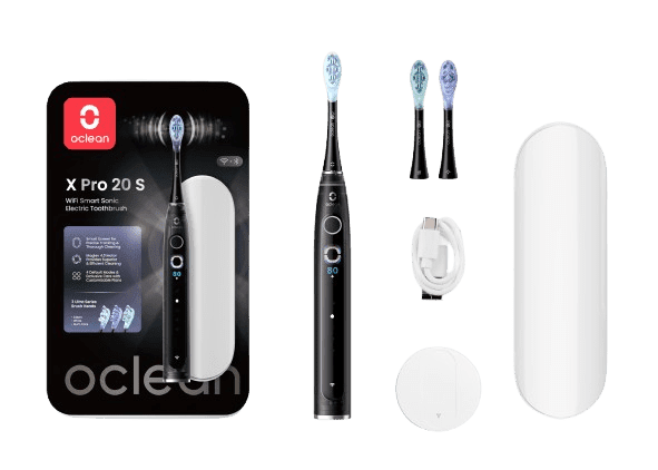 OCLEAN X Pro 20 S Black pouzdro a sonický kartáček, černý