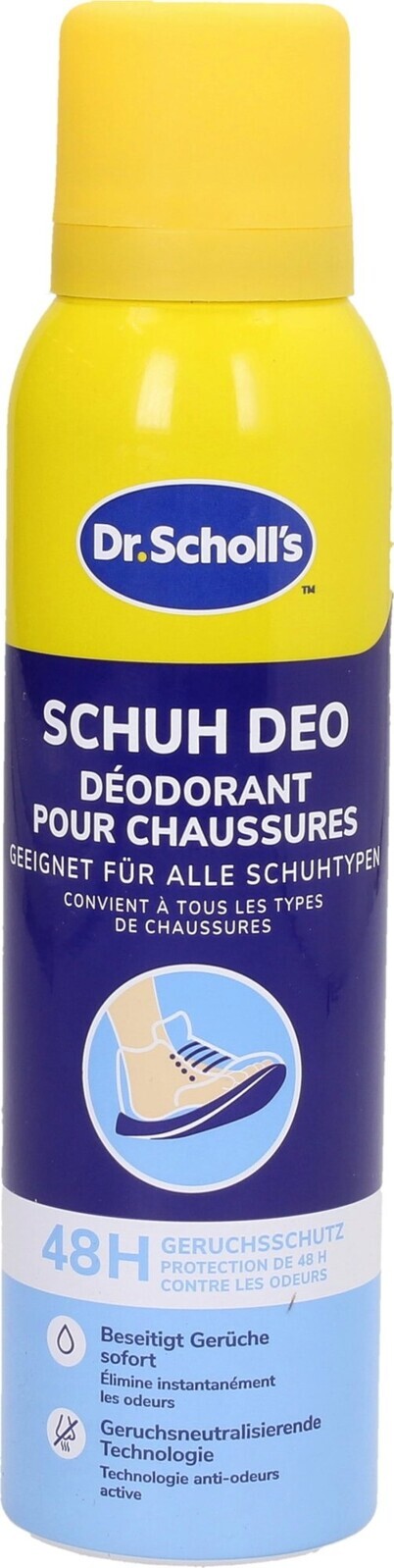 DR. SCHOLL'S Fresh Step deodorant na obuv 150 ml