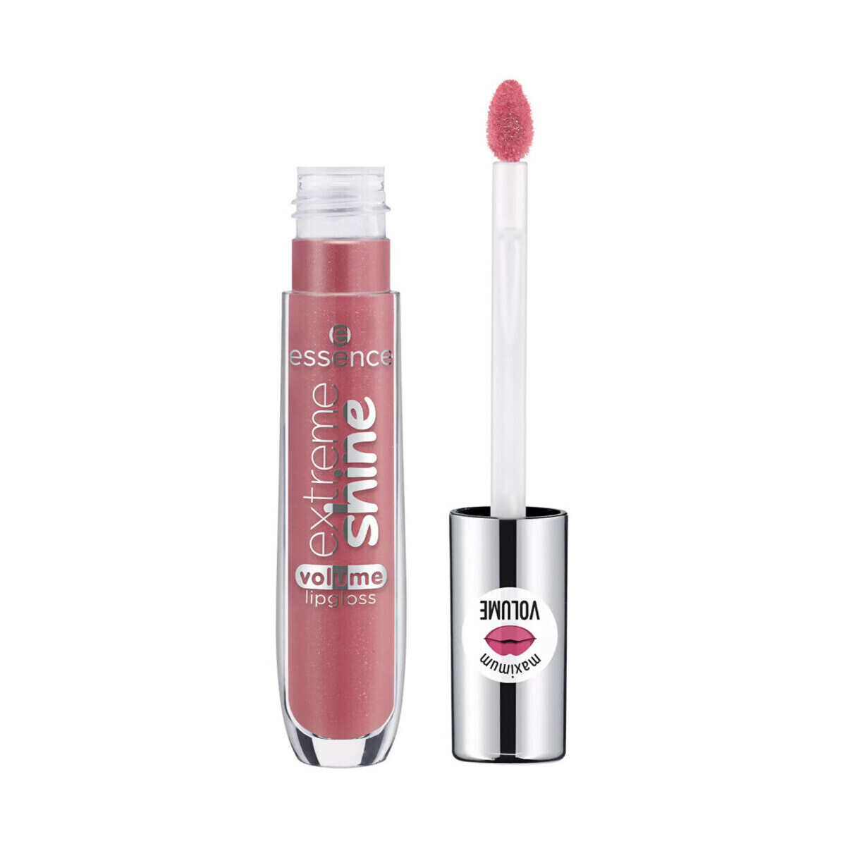 Essence  Extreme Shine Volume Lip Gloss - 09 Shadow Rose  Růžová