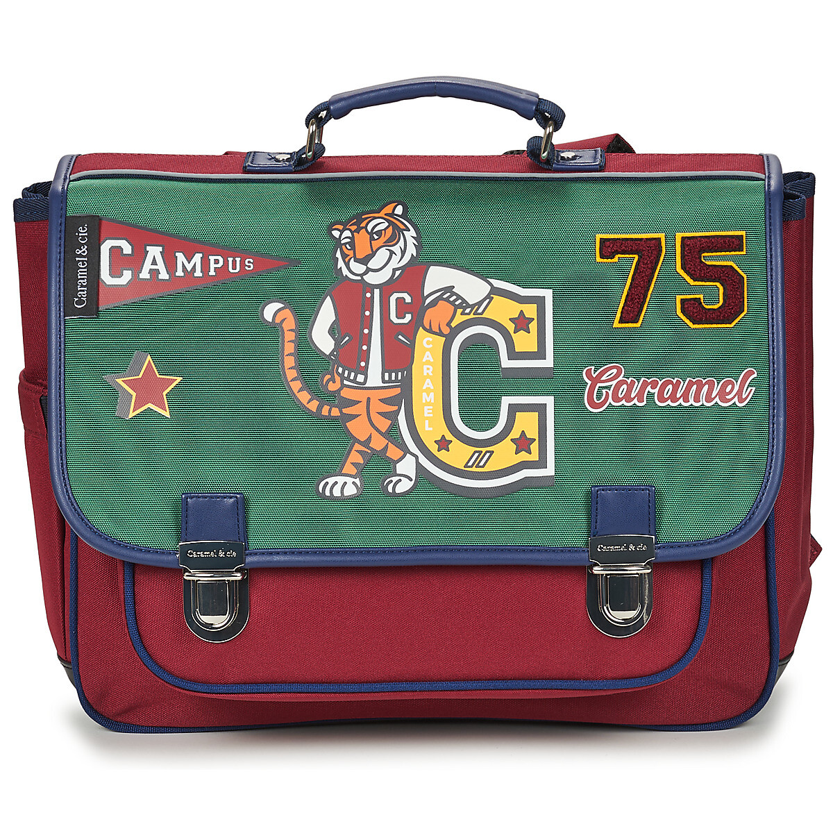 CARAMEL & CIE  CARTABLE 38 CM ACADEMY  ruznobarevne