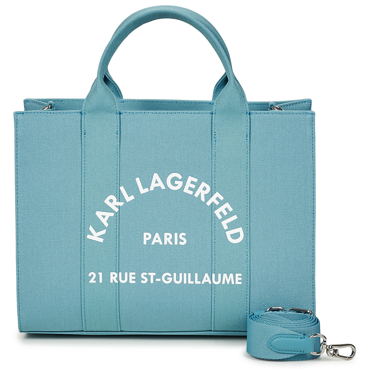 Karl Lagerfeld  K/RSG SQUARE MEDIUM TOTE  Modrá