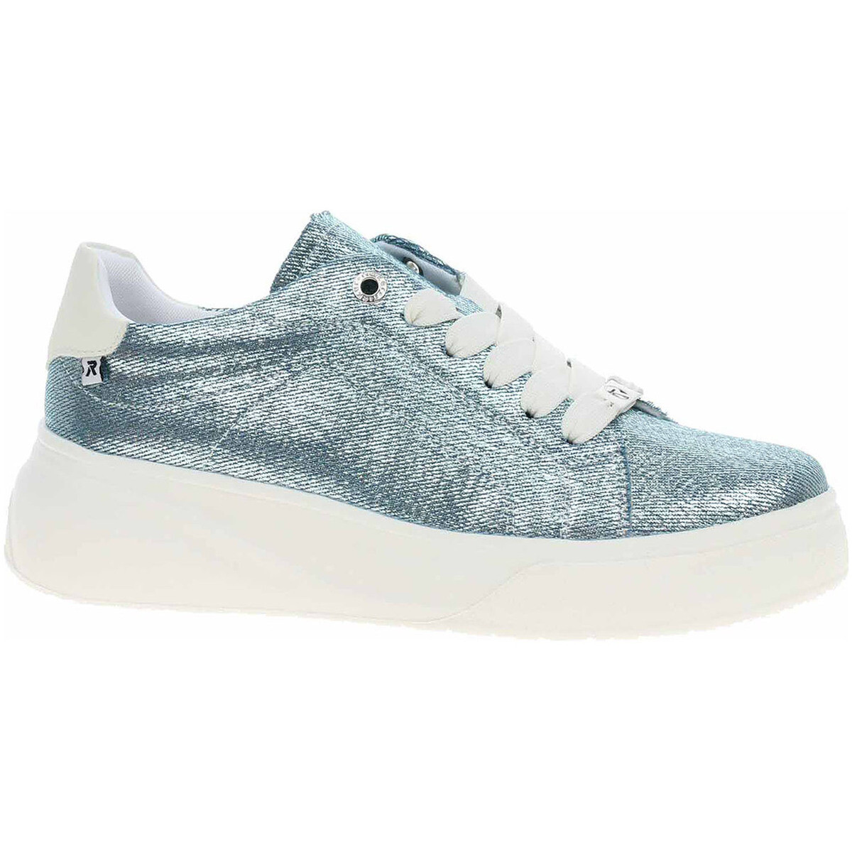 Rieker  Dámská obuv  W2302-14 blau  Modrá