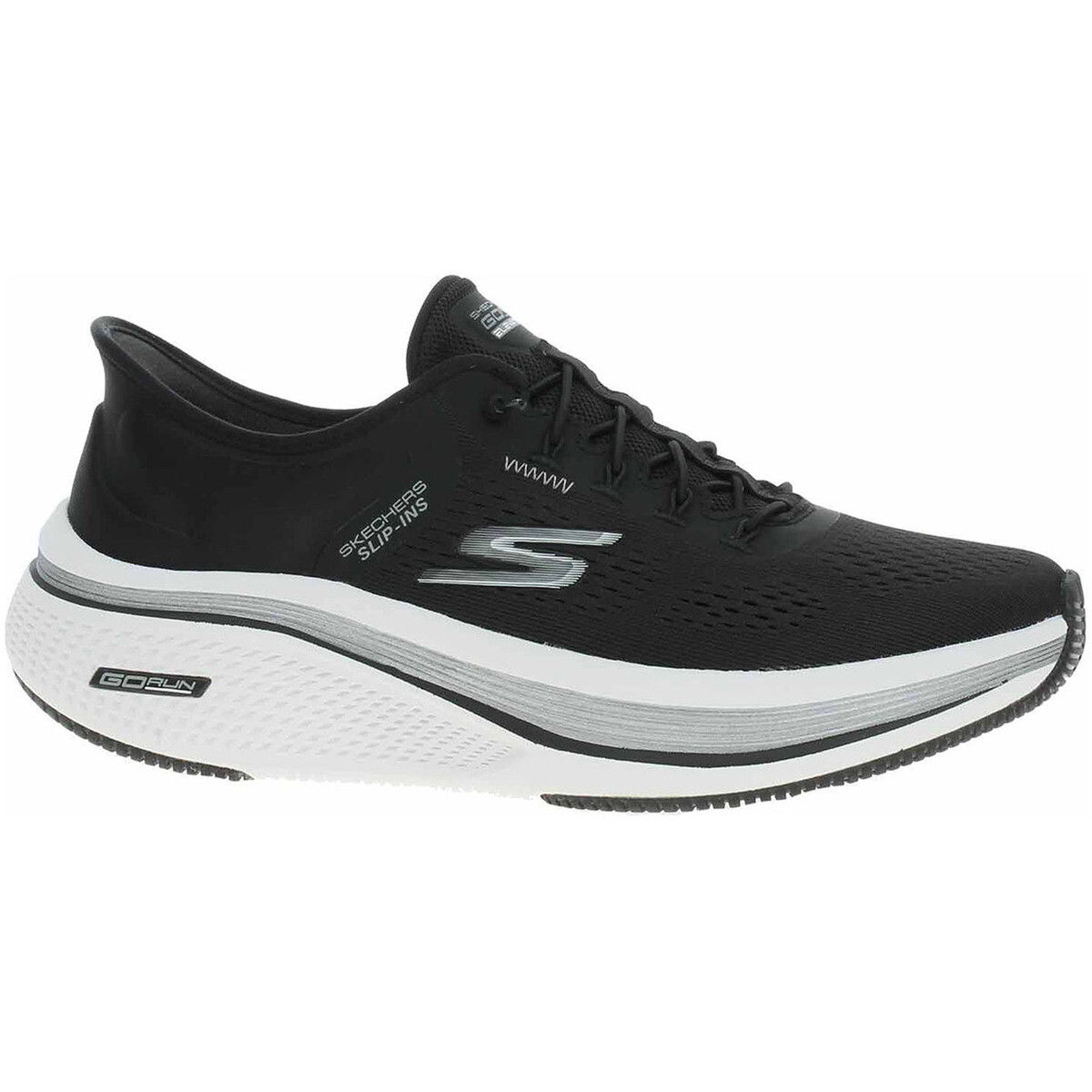 Skechers  Slip-ins: GO RUN Elevate 2.0 - Banyan black-white  Černá