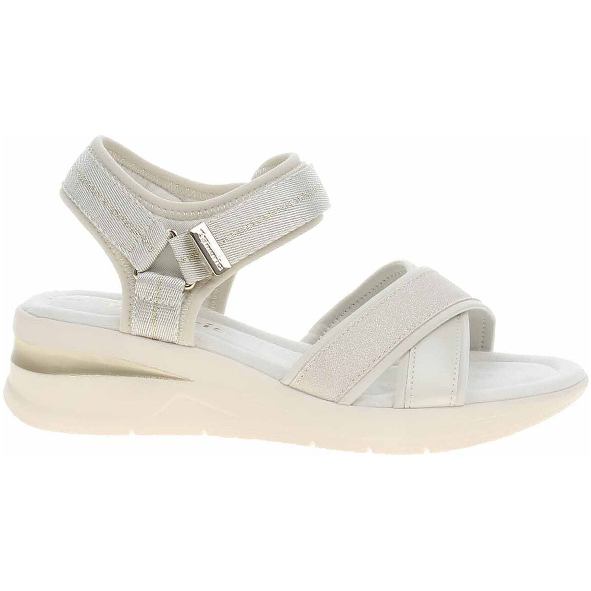 Tamaris  Dámské sandály  1-28262-44 ivory  Béžová
